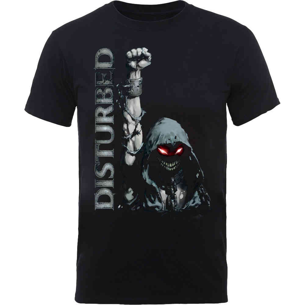 Disturbed - Up Yer Military Heren Tshirt - Zwart